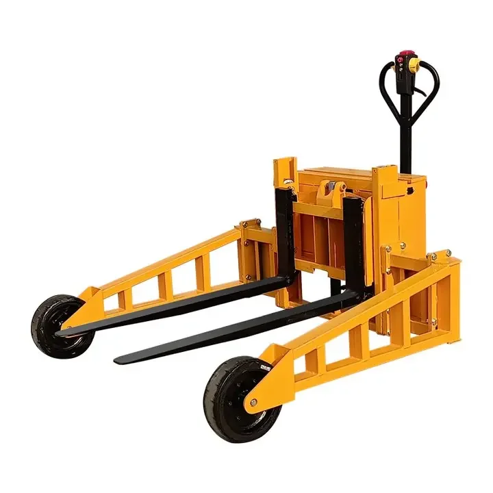 Outdoor Power Pallet Jack - รถยกไฟฟ้าแบบใช้แบตเตอรี่ ขนาด 1500 กก. พร้อมแม่แรงไฟฟ้า สำหรับการขนย้ายพาเลทกลางแจ้ง