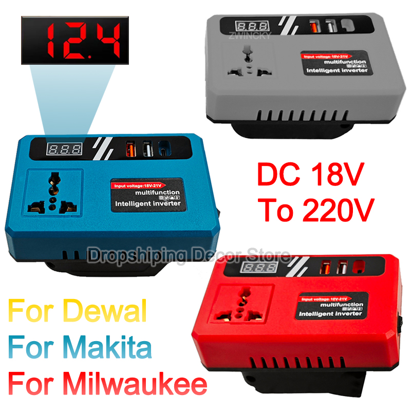 อินเวอร์เตอร์แปลงไฟ DC 18V เป็ - Outdoor Power Usa บทวิจารณ์และราคา