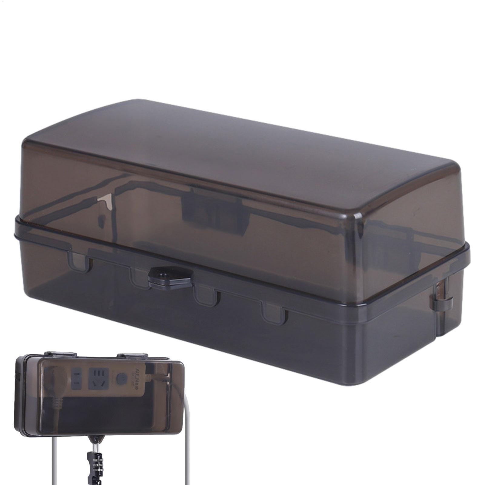 กล่องปลั๊กพลาสติกทนทาน กล่องจั - Outdoor Power Strip With Cover บทวิจารณ์และราคา