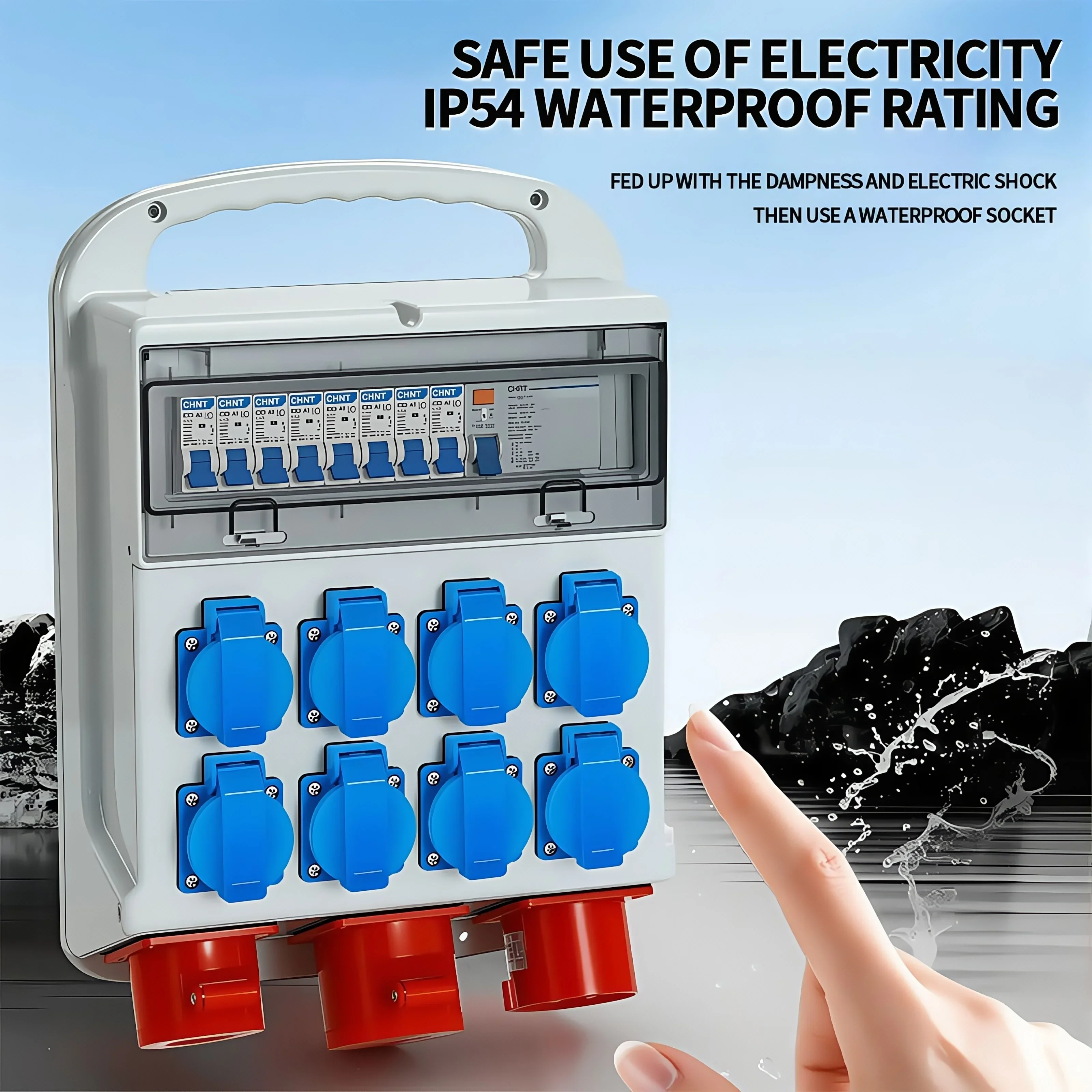 IP54 16A ปลั๊กไฟอุตสาหกรรมแบบก - Outdoor Power Usa บทวิจารณ์และราคา
