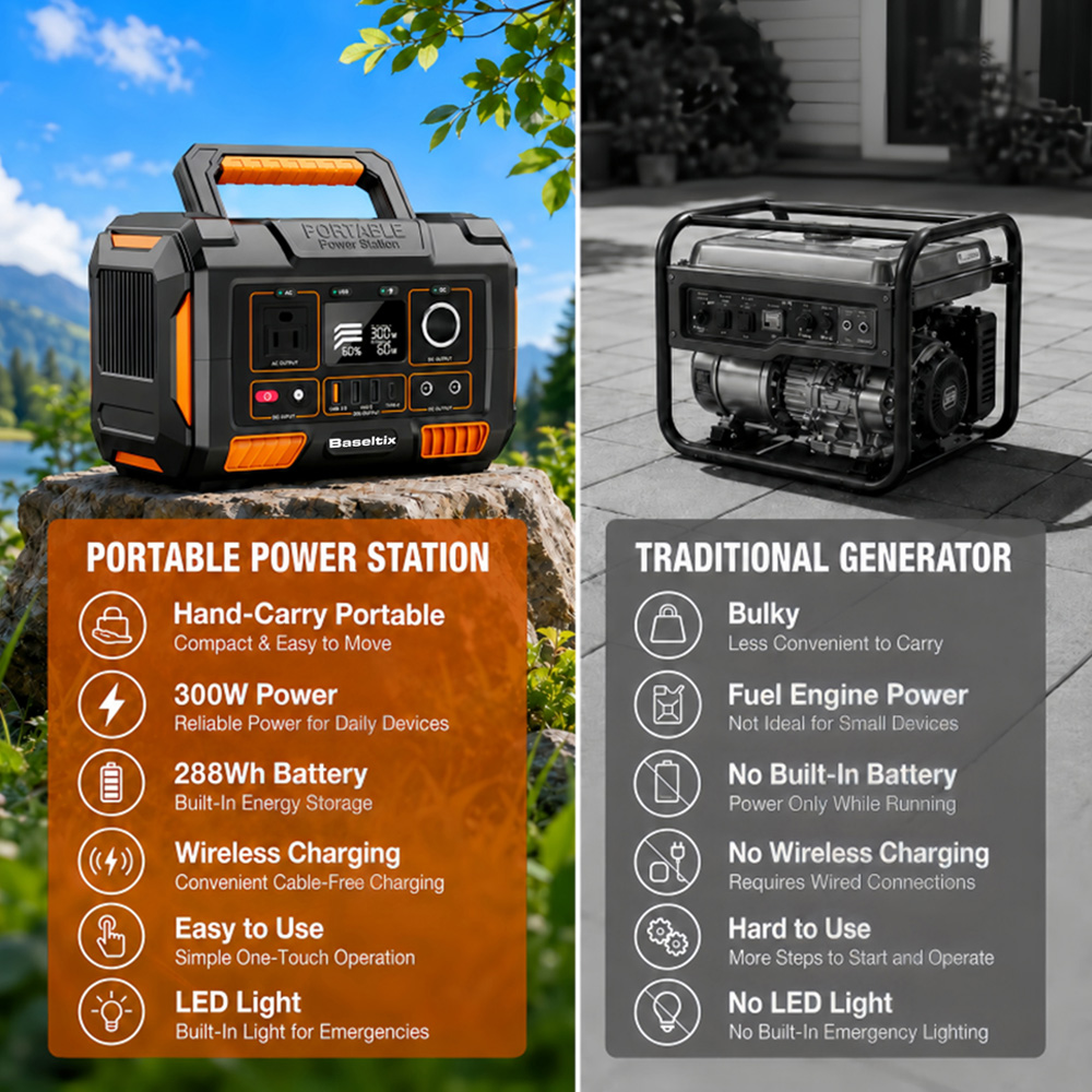 สถานีพลังงานแบบพกพา 78000mAh 3 - Outdoor Power Usa บทวิจารณ์และราคา