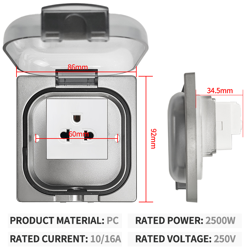 เต้ารับไฟฟ้ากันน้ำกลางแจ้งมาตร - Outdoor Power Usa บทวิจารณ์และราคา