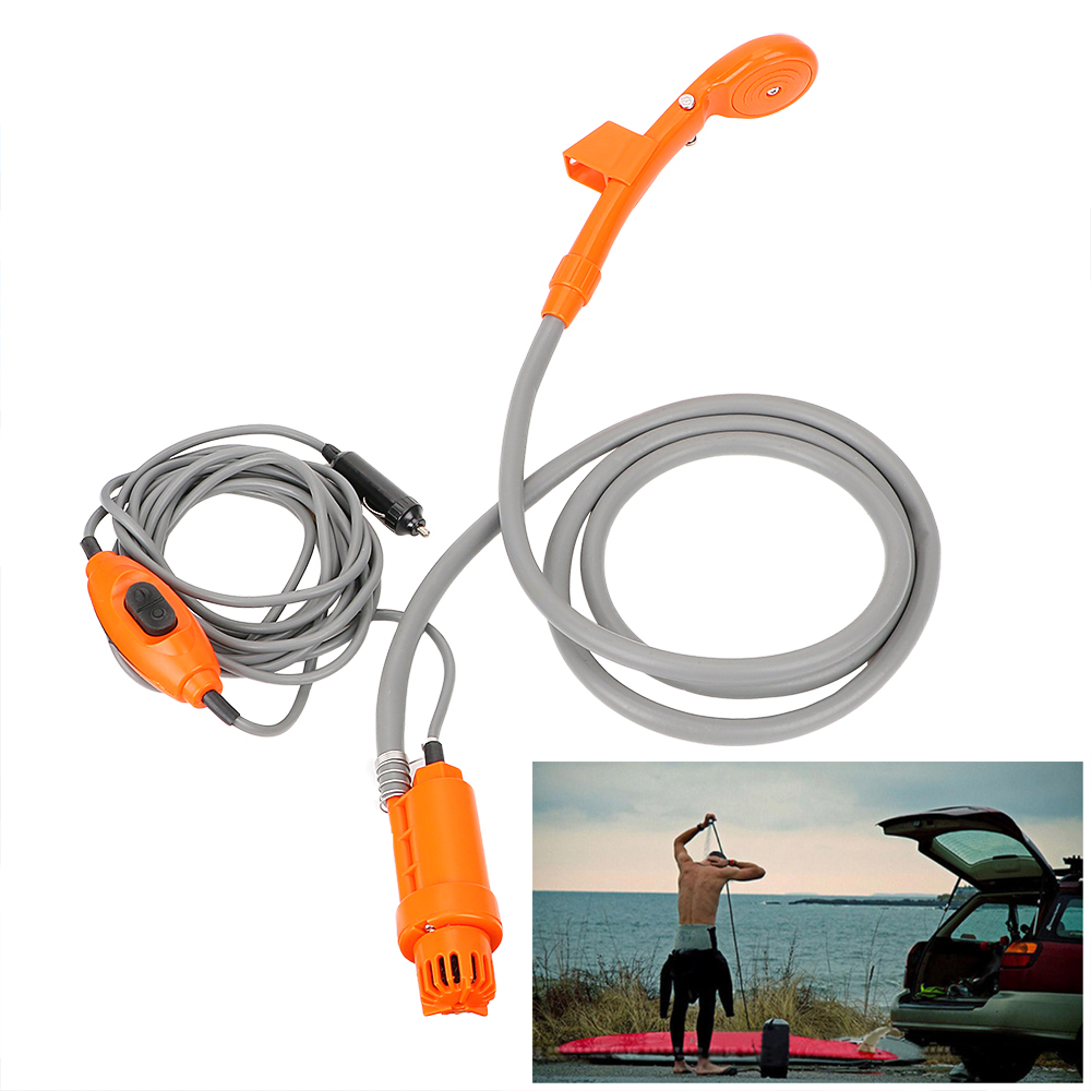 12V RV Caravan ฝักบัวท่อปั๊มซิ - Outdoor Power Washer บทวิจารณ์และราคา